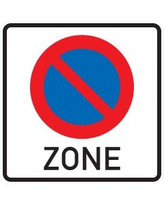 Verkehrszeichen 290.1 Beginn eines eingeschränkten Haltverbots für eine Zone nach StVO