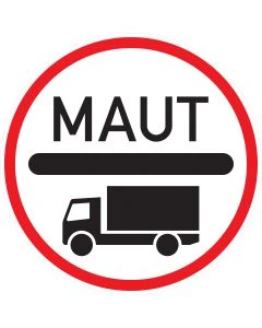 Verkehrszeichen 390 – Mautpflicht nach dem Bundesfernstraßenmautgesetz gemäß StVO