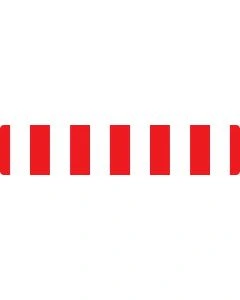 Verkehrszeichen 600-39 Absperrschranke rot weiß 500x2400 zur Baustellenabsicherung nach StVO