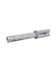 Bodenhülsenadapter für Mast B2 zur sicheren Befestigung von Beschilderungsmasten in Bodenhülsen.