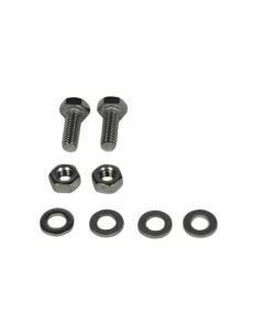 Schraubenset M6 V2A mit Schrauben, Muttern und Unterlegscheiben für Schellenmontage