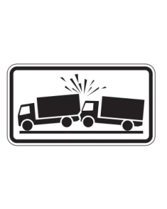 Verkehrszeichen Nr. 1006-32 Unfallgefahr Lkw