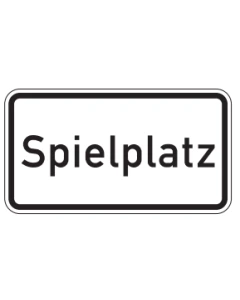 Verkehrszeichen Nr. 1012-56 Spielplatz