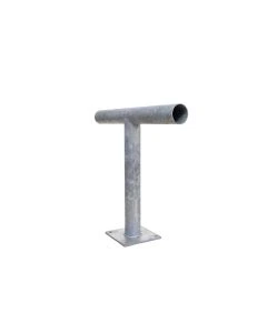 Wandarm mit Montageplatte in frontaler Ansicht für Spiegelmontage